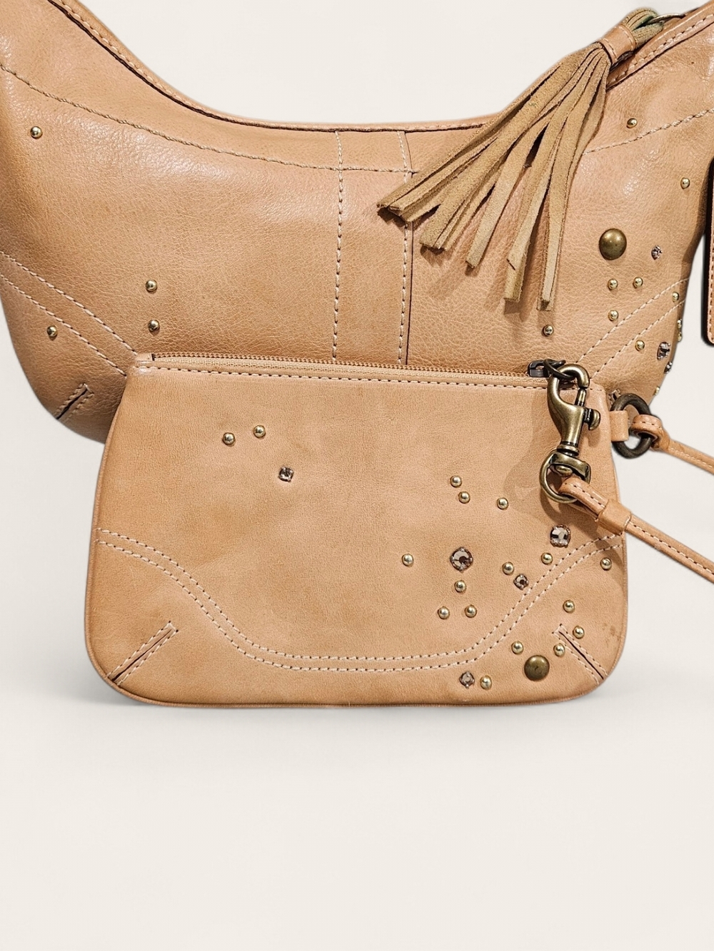Coach SOHO 2005 Vintage Limited Edition Set w/Bronze Studs/Swarovski Stones - Picture 8 of 16